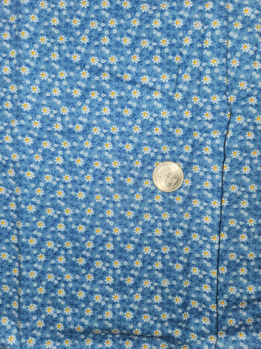 Fabric Destash - Cute Daisies All Over