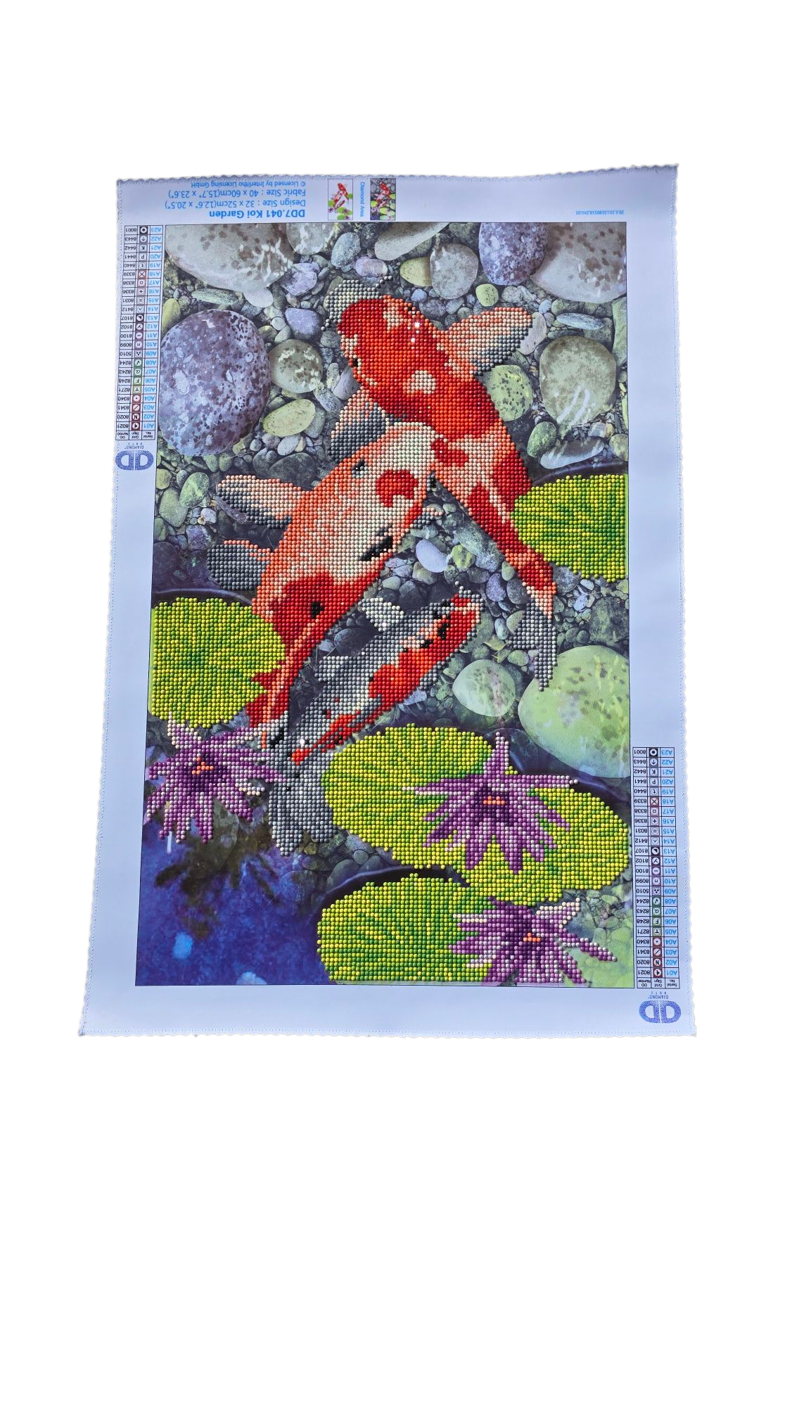 Finished Diamond Painting - Koi Pond