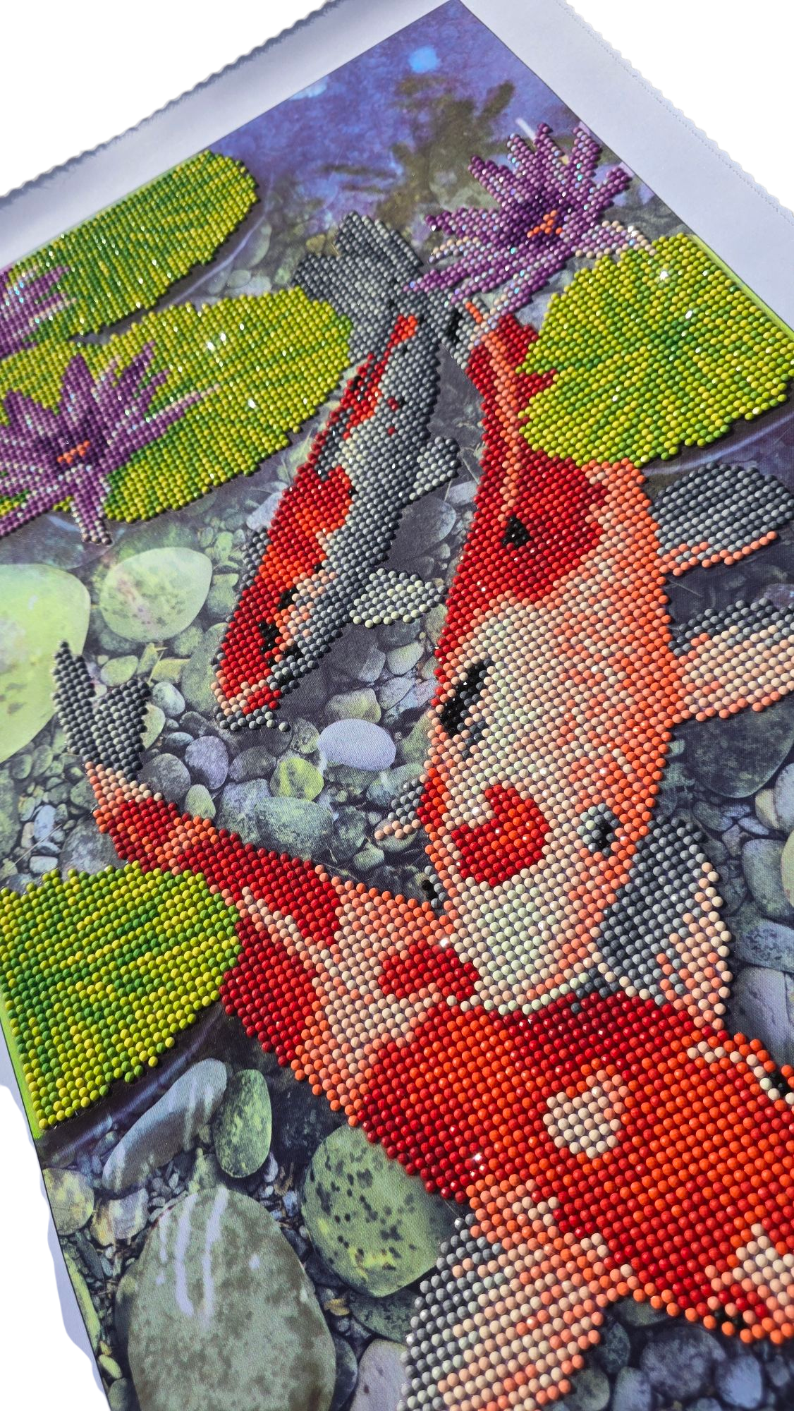 Finished Diamond Painting - Koi Pond