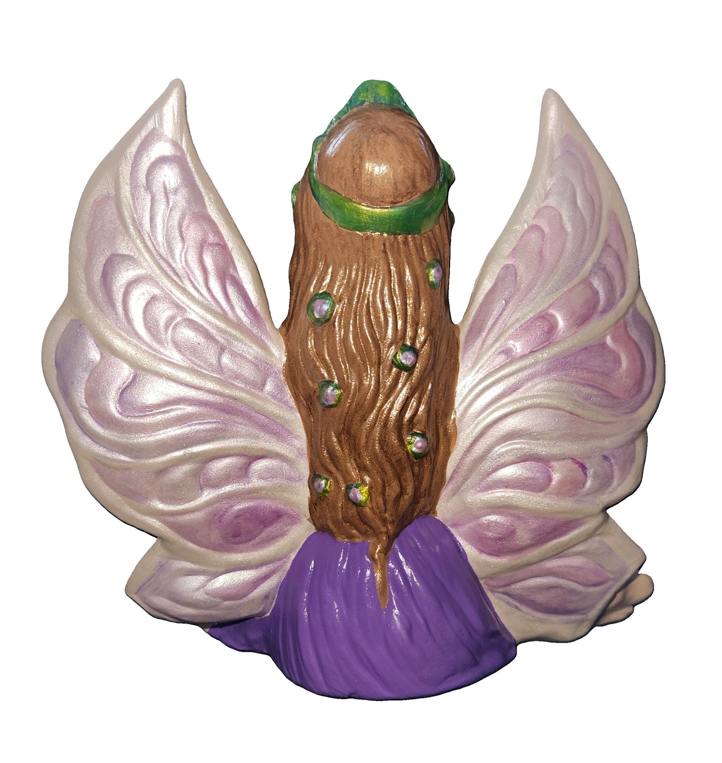 Hand-painted Ceramic Garden Fairies - Assorted