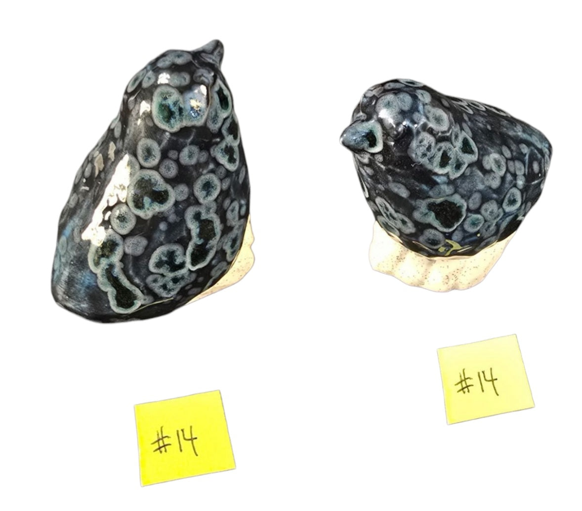 Handcrafted Ceramic Garden Bird – Decorative Planter Accent