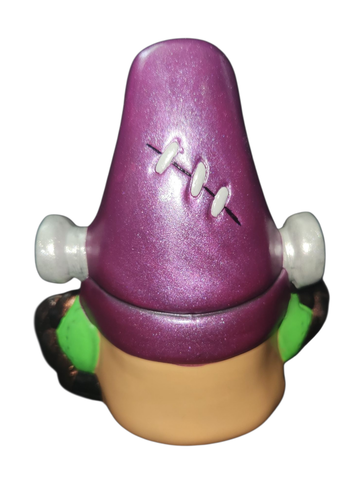 Hand-Painted Ceramic Halloween Gnomes – Mummy, Dracula, Frankenstein & Witch