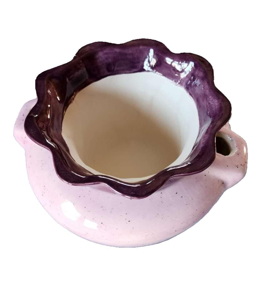 Ceramic - Violet Pot - S - Grape Spice & Royal Purple