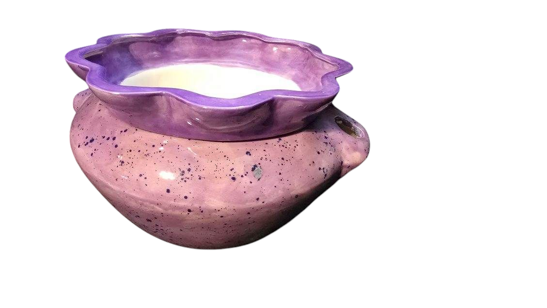 Ceramic - Violet Pot - S - Berry Berry Pie & Purple