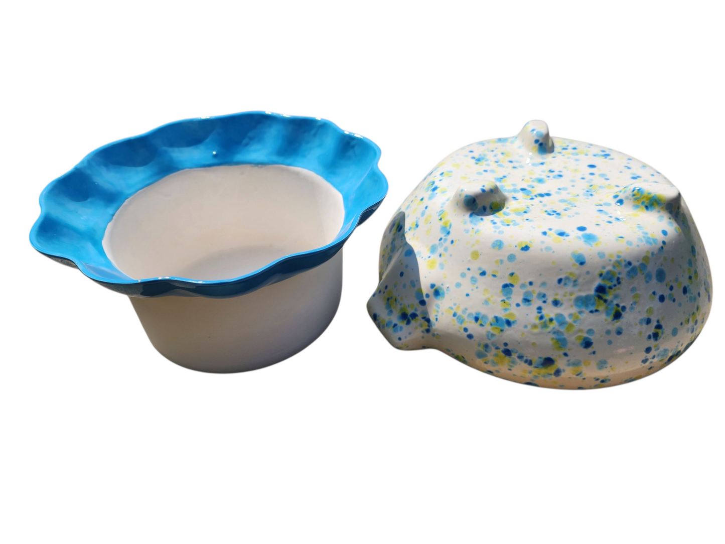 XLarge Ceramic Violet Pot - Assorted Colors