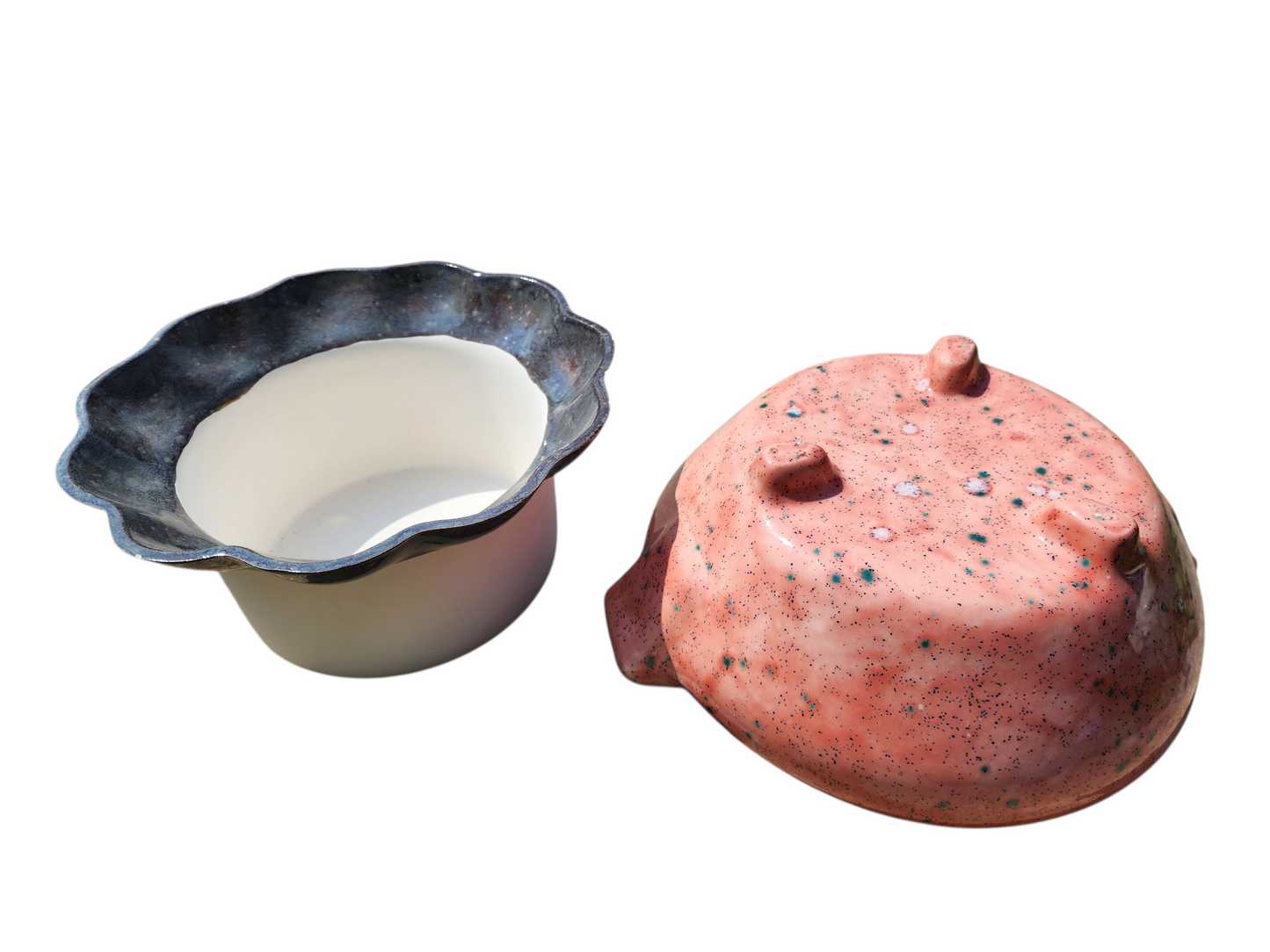 XLarge Ceramic Violet Pot - Assorted Colors
