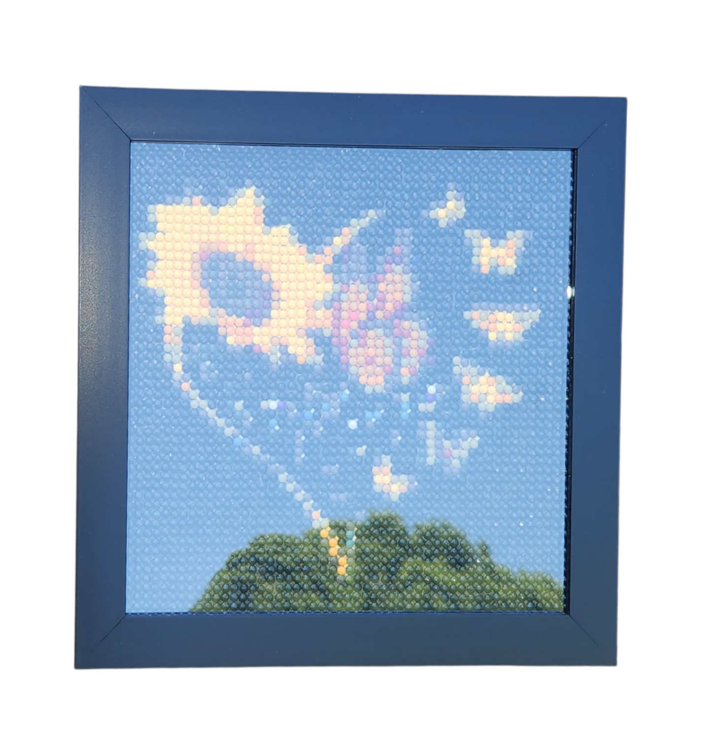 Finished Diamond Painting - Sunflower & Butterflies