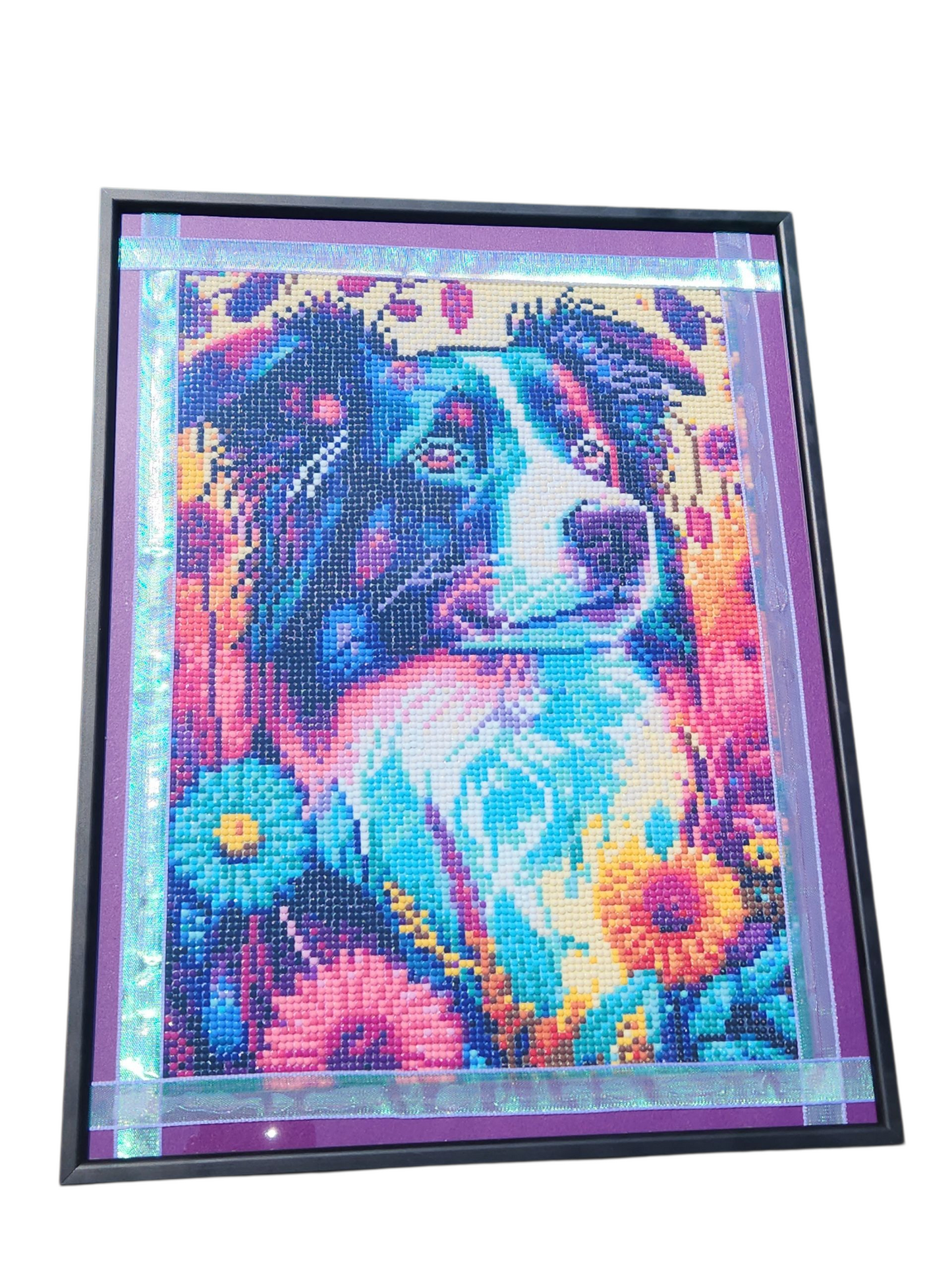 Finished Diamond Painting - Pop Color, Puppy Designs