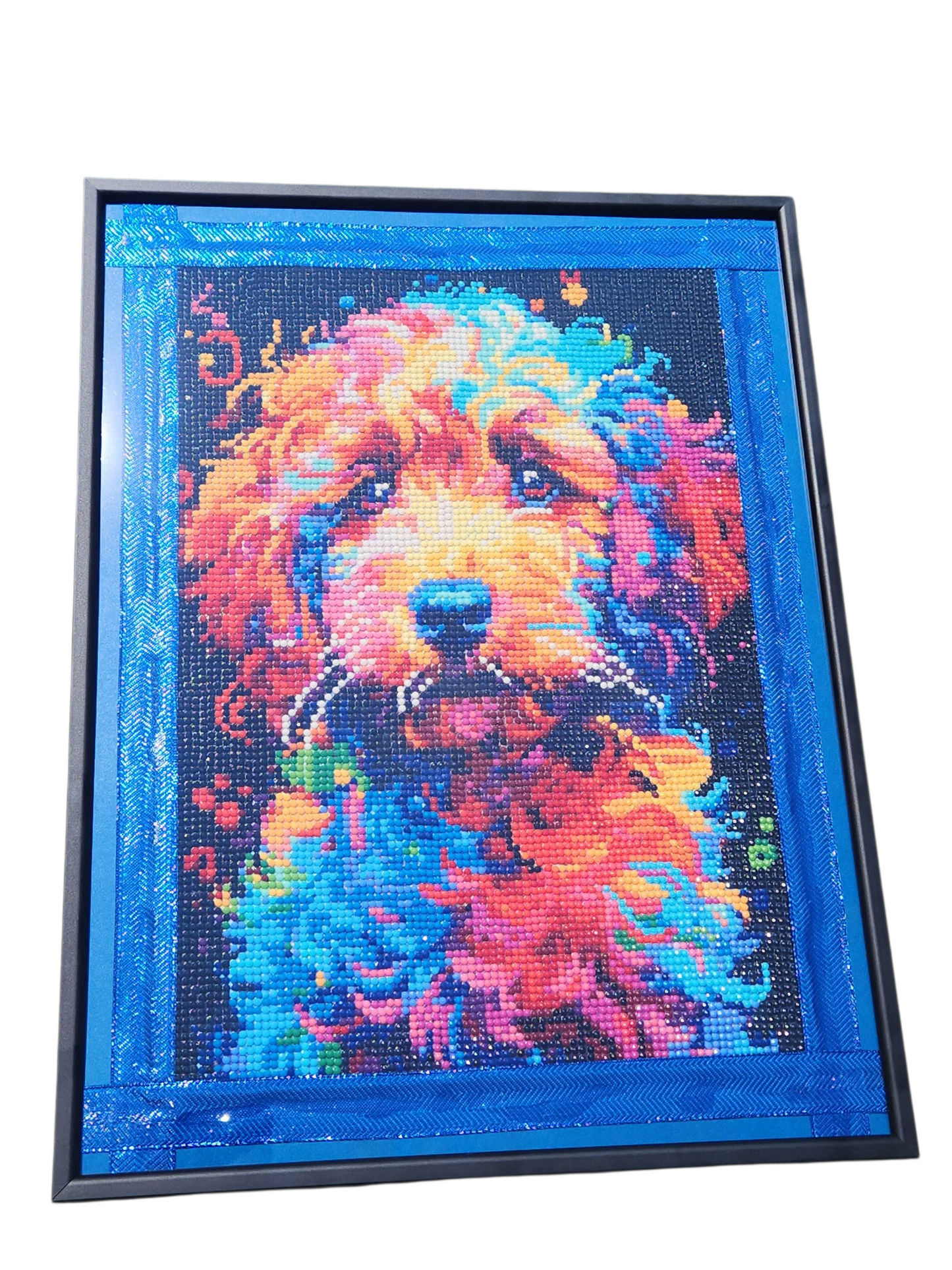 Finished Diamond Painting - Pop Color, Puppy Designs