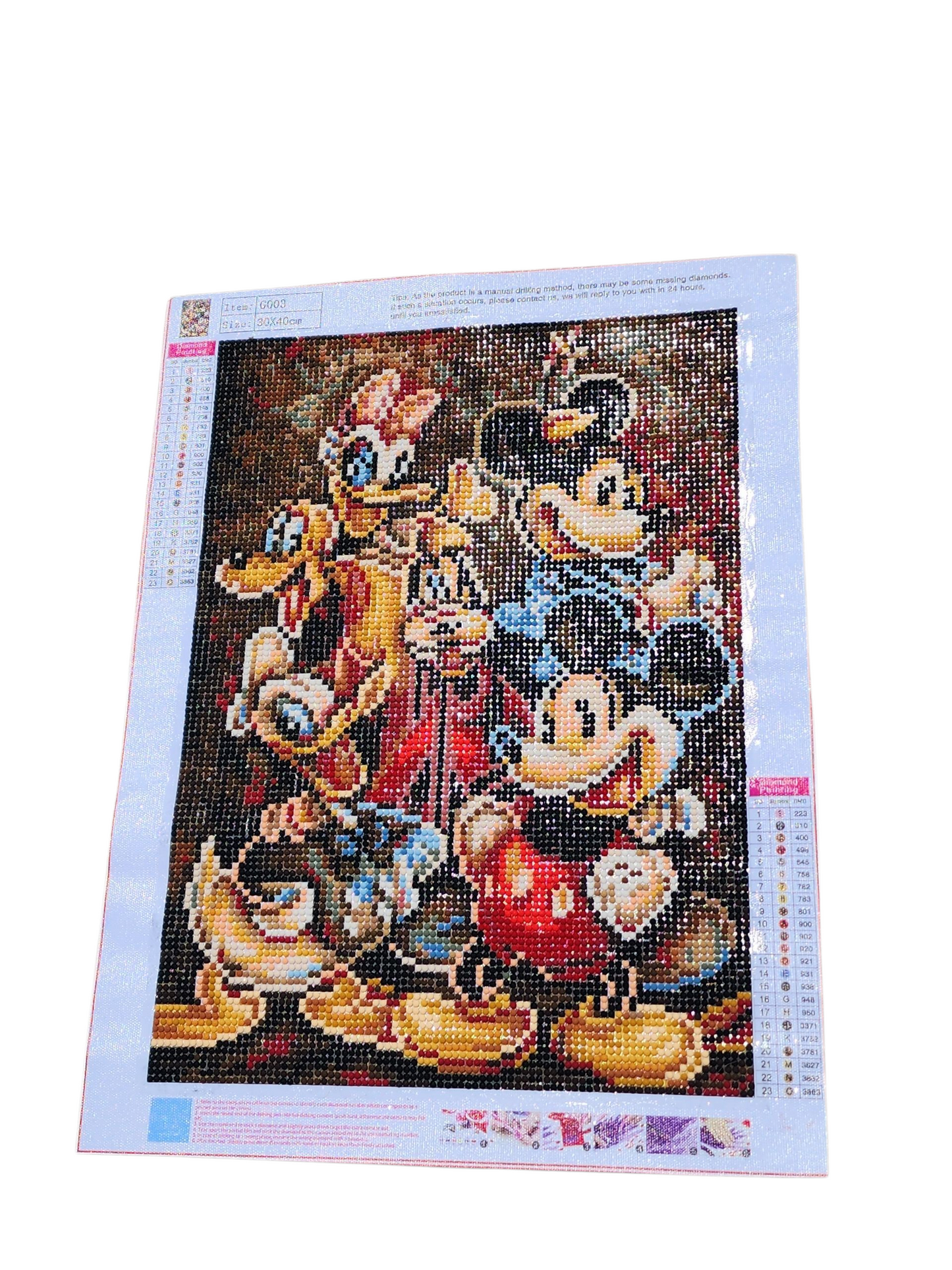 Finished Diamond Painting - Disney's Mickey Mouse & Friends