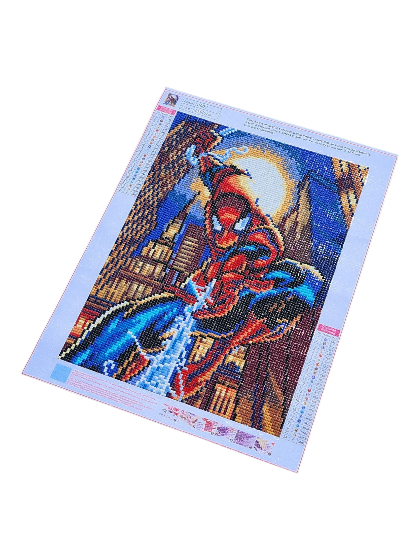Finished Diamond Painting - Disney's Marvel Spiderman