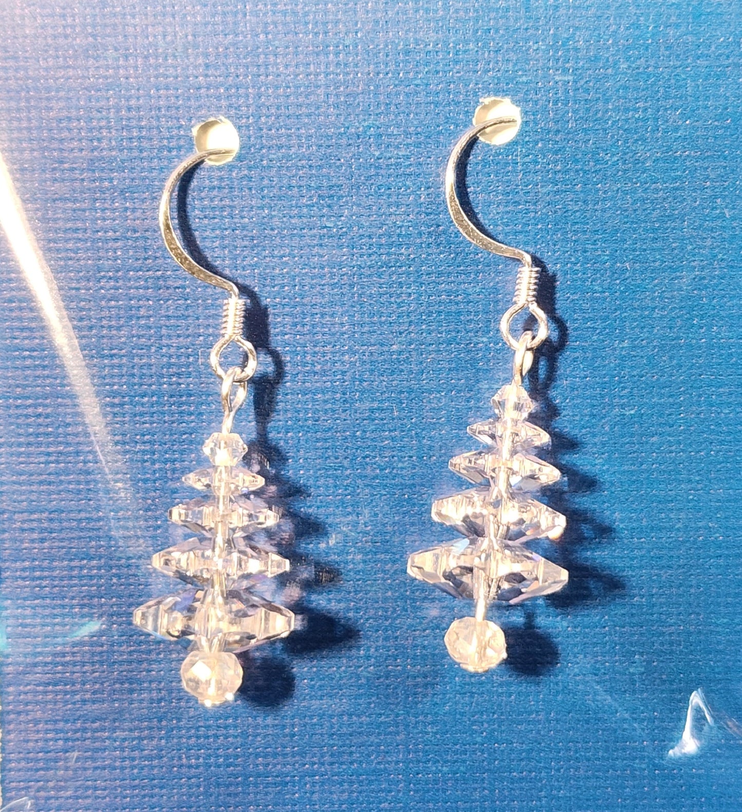 Jewelry - Earrings - Holiday - Christmas/Winter - Crystal Christmas Trees