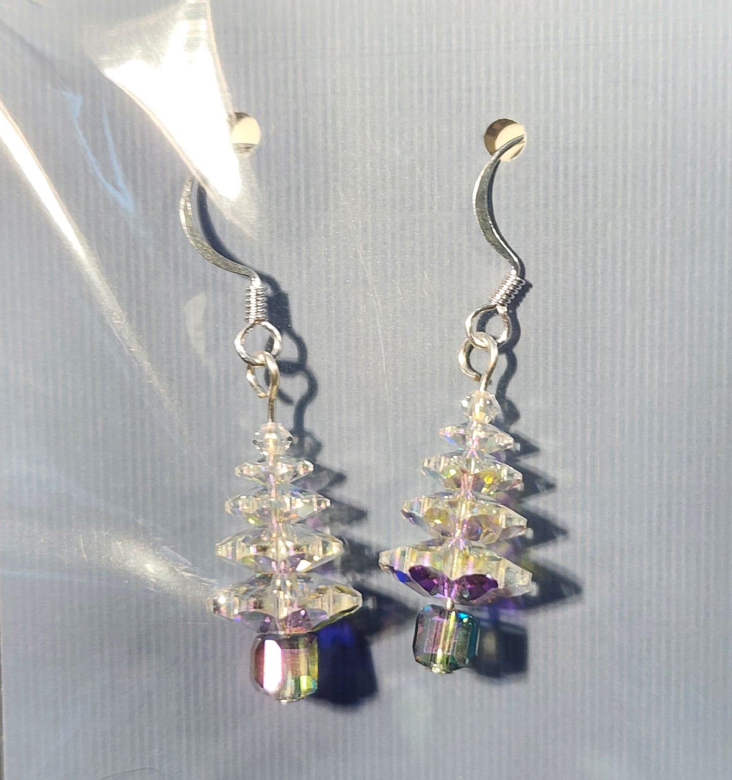 Jewelry - Earrings - Holiday - Christmas/Winter - Crystal Christmas Trees