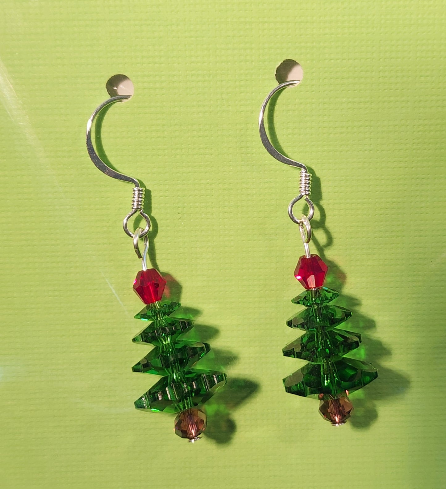 Jewelry - Earrings - Holiday - Christmas/Winter - Crystal Christmas Trees