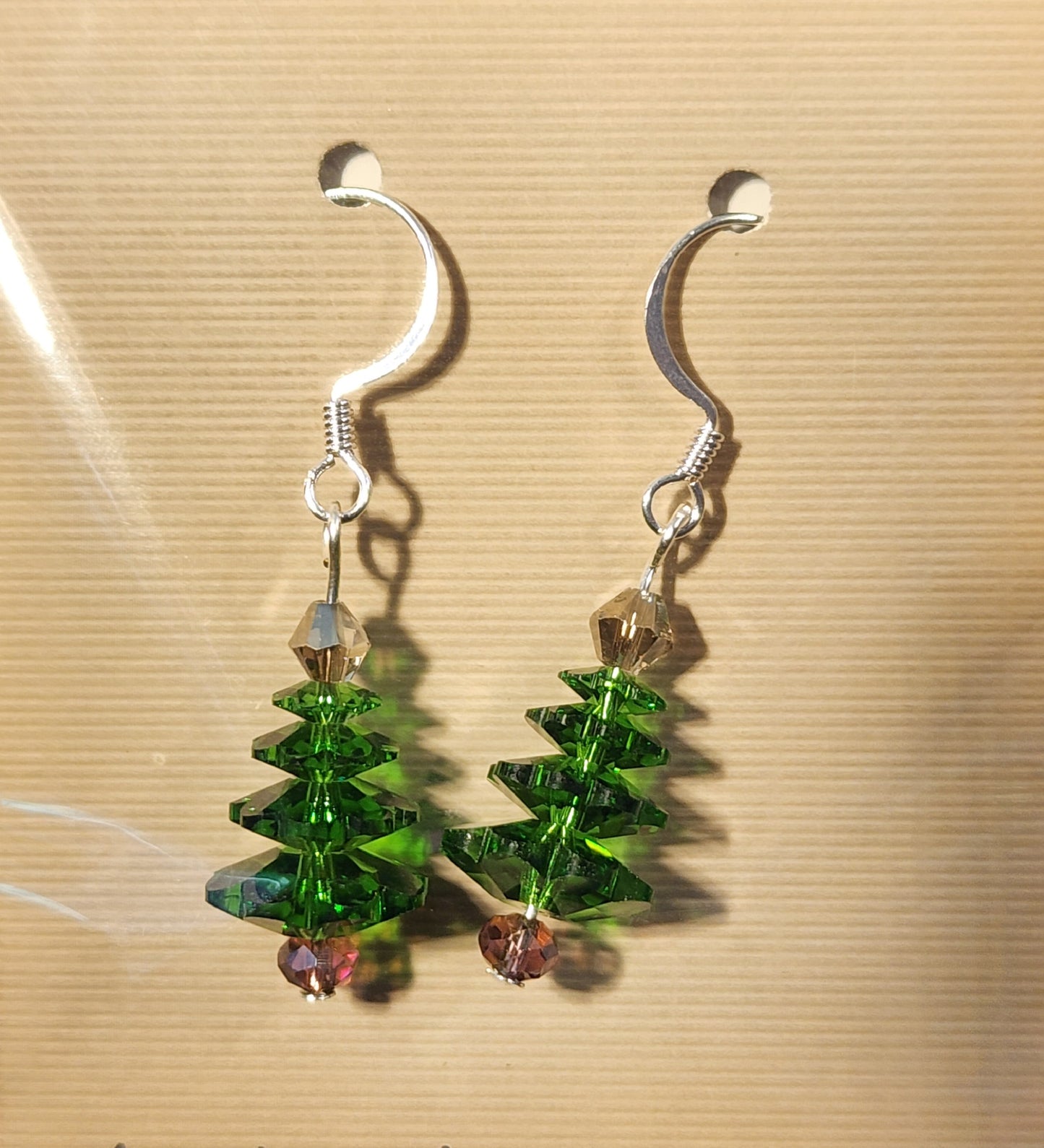 Jewelry - Earrings - Holiday - Christmas/Winter - Crystal Christmas Trees