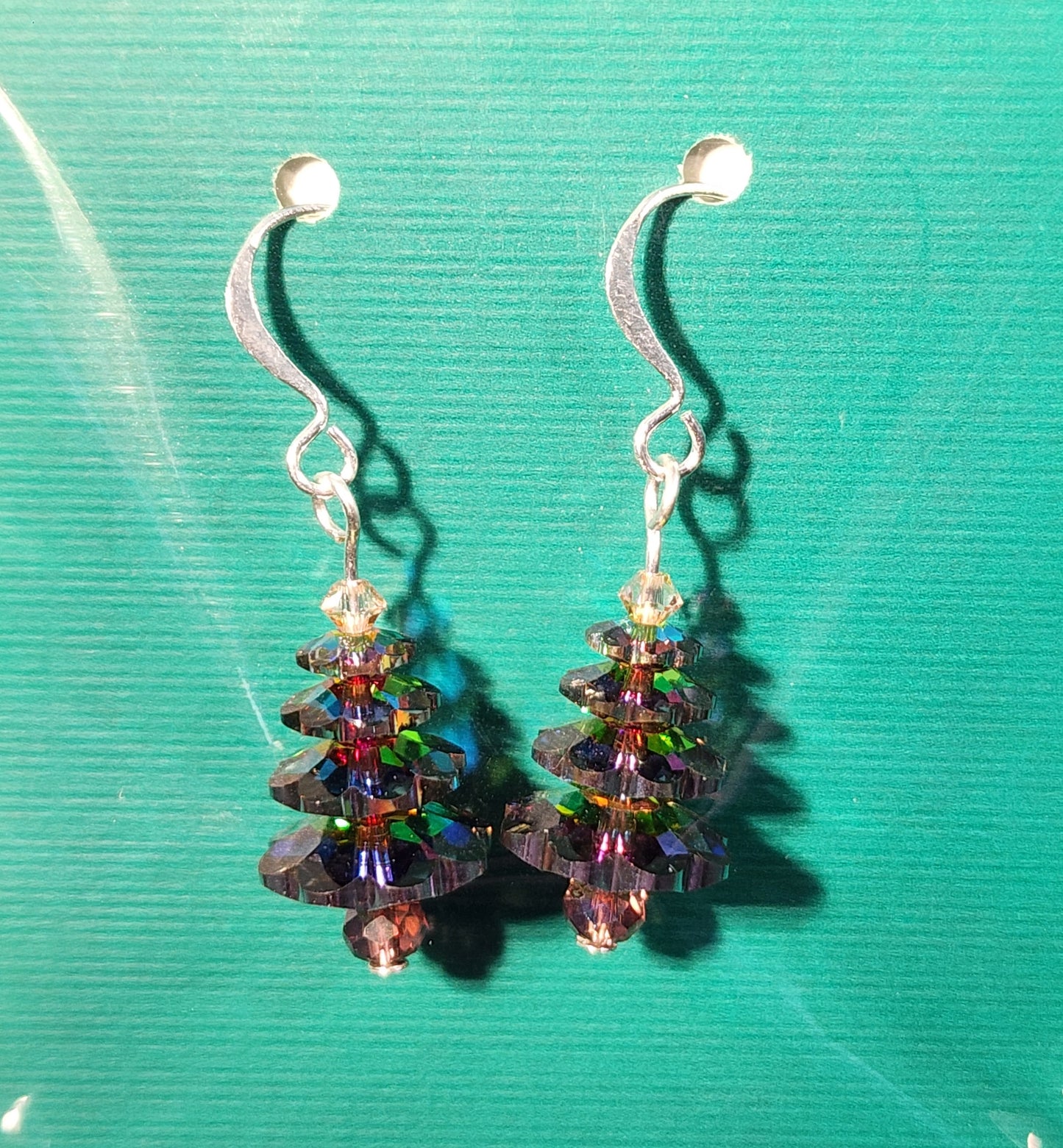 Jewelry - Earrings - Holiday - Christmas/Winter - Crystal Christmas Trees