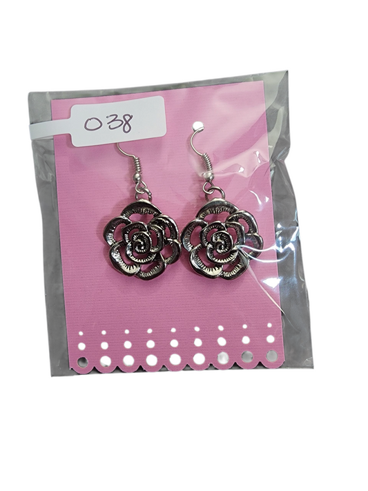 Costume Earrings, Trees & Flowers