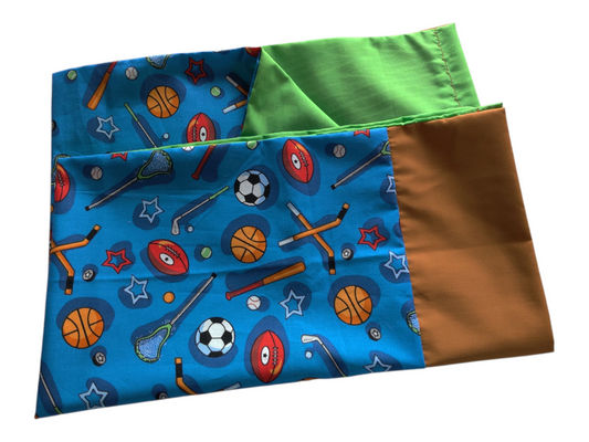 Standard Handmade Pillowcase, Assorted Sports & Team-Themed Designs