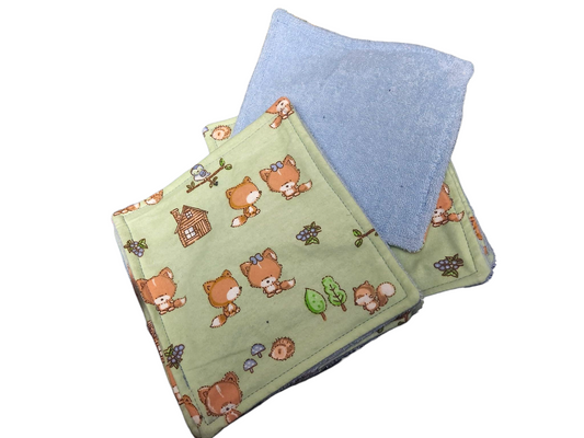 Large Baby Washcloth – Handmade, Soft & Gentle (Set of 4)