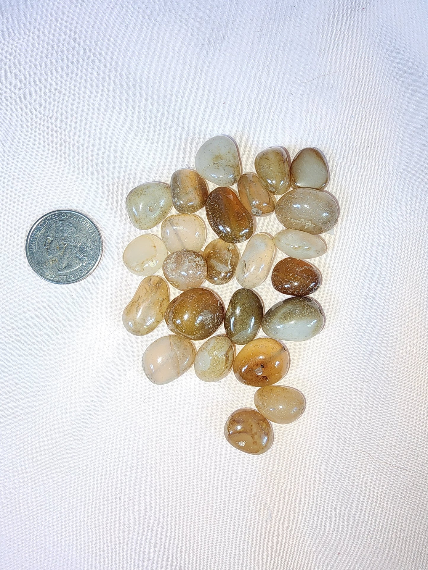 Jewelry Destash, Assorted Brown Glass Beads
