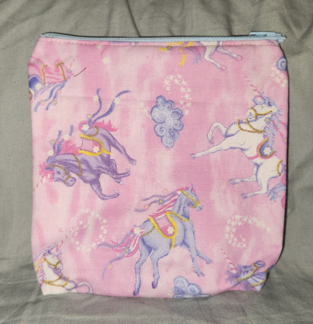 Zipper Pouch - Unicorns, Fairytale