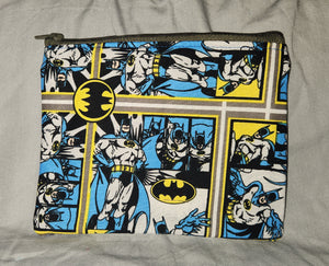 Zipper Pouch - DC Batman, Comic Block