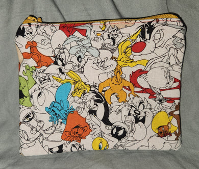 Zipper Pouch - Looney Tunes Characters Tossed