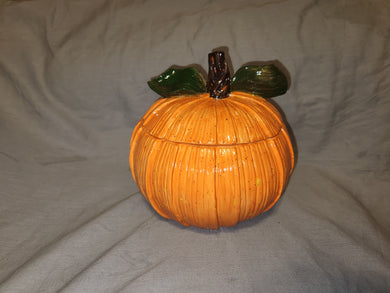 Ceramic Decoration - Pumpkin Jar