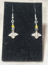 Earrings - Bumblebee crystal, Large
