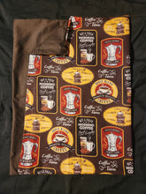 Pillowcase - Coffee Signs Cotton::Dark Brown Cotton