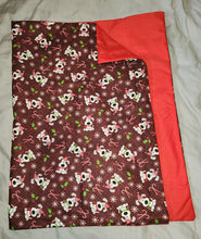 Pillowcase - Holiday - Dogs & Candy Canes Cotton::Red Cotton