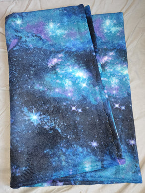 Body Pillowcase - Galaxy, Purple, Navy and Aqua Fleece