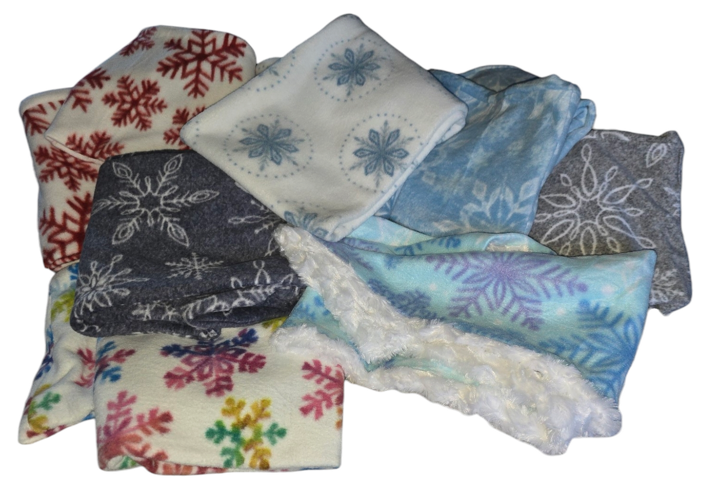 Infinity Scarf	Winter - Snowflakes