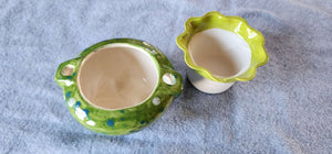 Ceramic Decoration - Self Watering Flower Pot