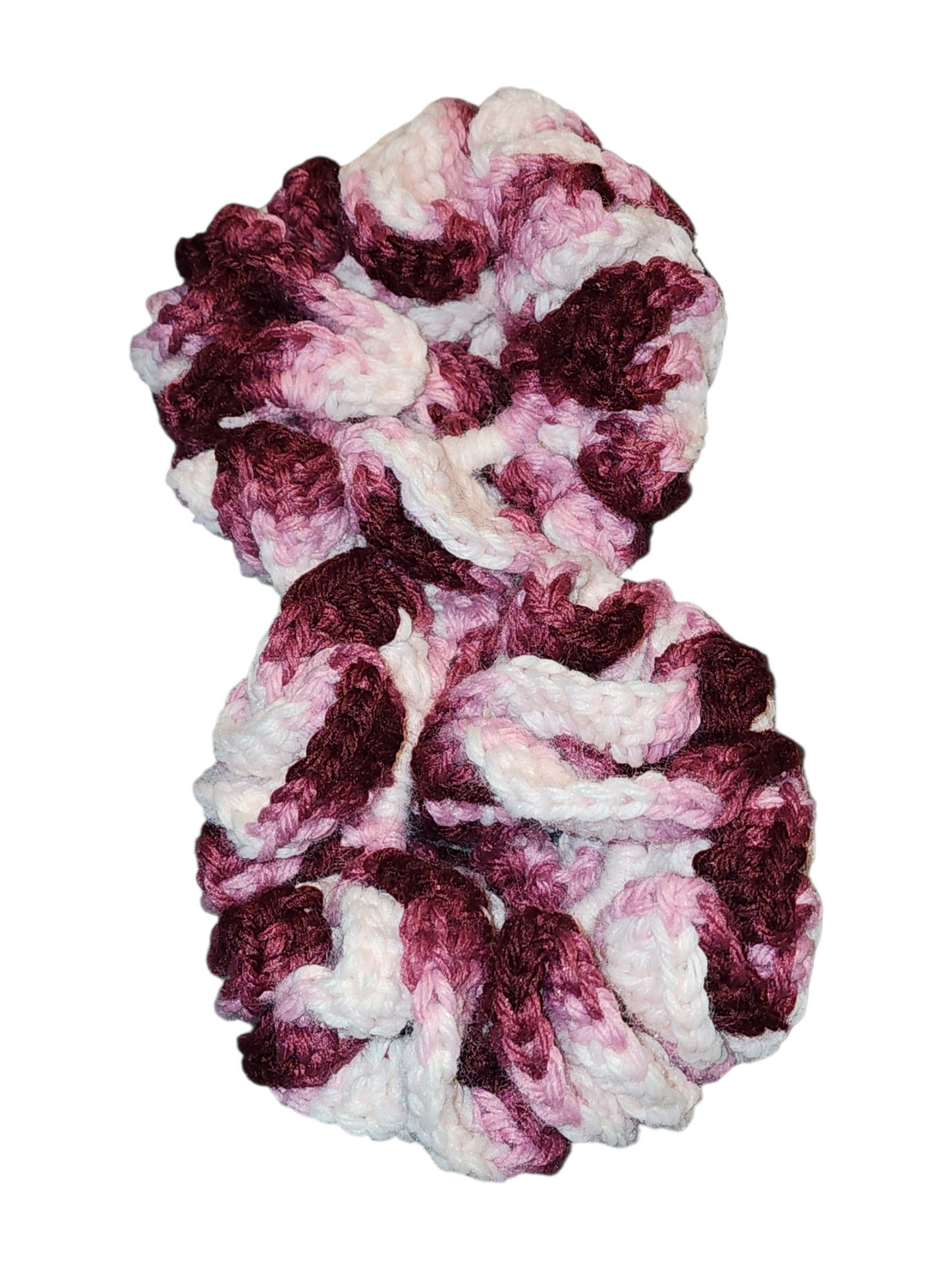 Handmade Crochet Scrunchies, Large - Assorted Designs