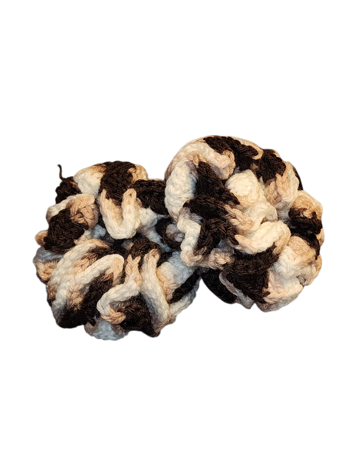 Handmade Crochet Scrunchies, Large - Assorted Designs