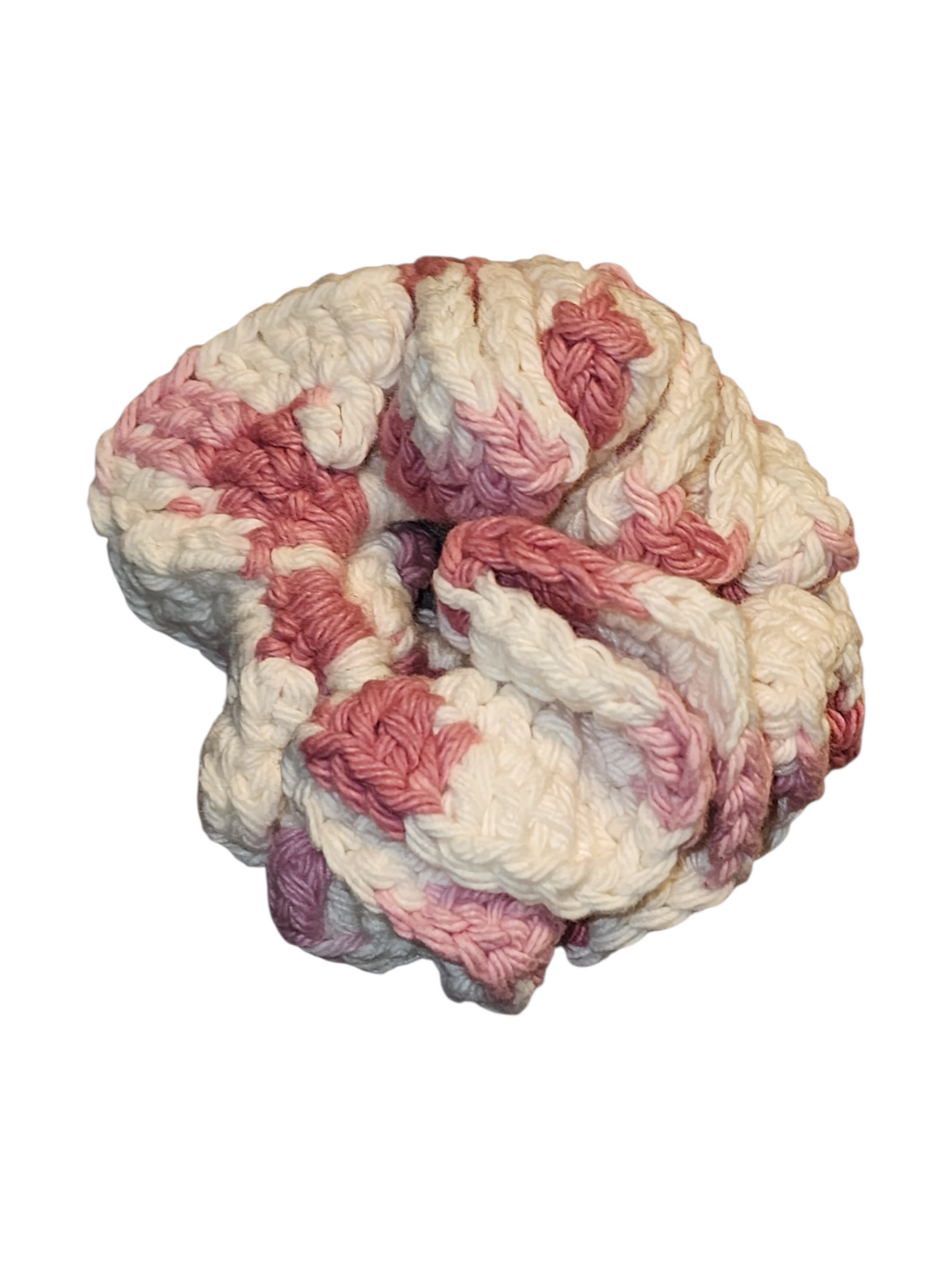 Handmade Crochet Scrunchies, Large - Assorted Designs