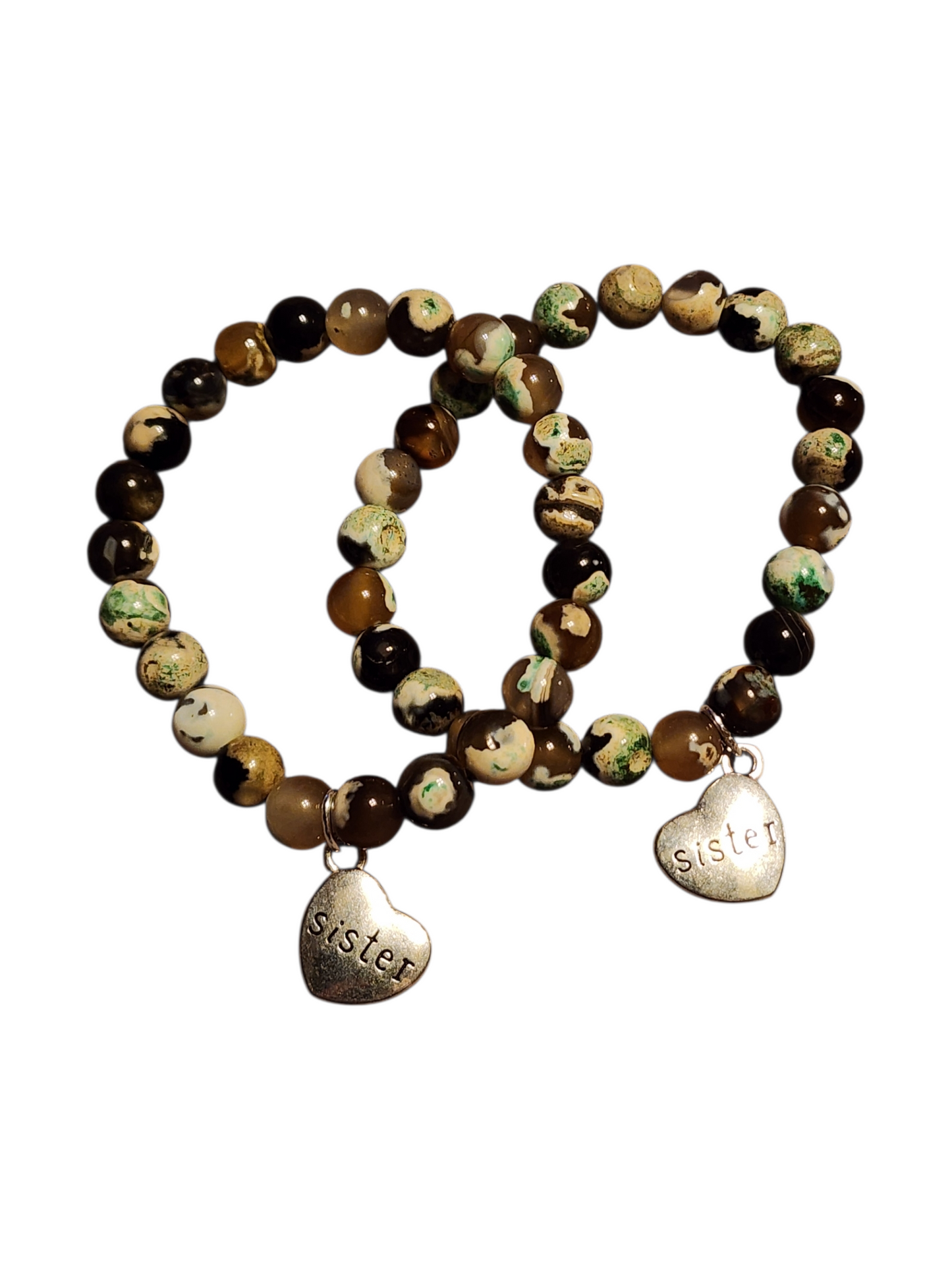 Stretchy Me & You Bracelet Set, Sisters