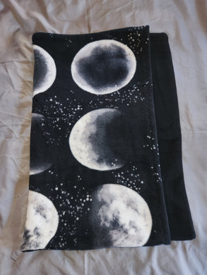 Pillowcase - Moon Phases on Black Fleece::Black Fleece