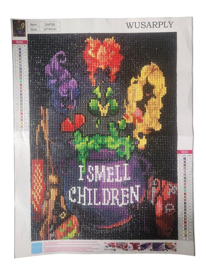 Finished Diamond Painting - Hocus Pocus