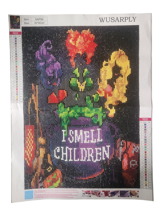 Finished Diamond Painting - Hocus Pocus