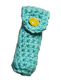 Handmade Crochet Chapstick Holder Keychain - Assorted Designs