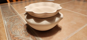 Ceramic Decoration - Customizable - Violet Flower Pot
