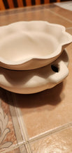 Ceramic Decoration - Customizable - Violet Flower Pot