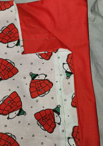 Licensed Pillowcase - Peanuts, Snoopy, Red Puffer Jacket Cotton::Red Cotton