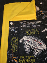 Licensed Pillowcase - Star Wars Millennium Falcon Cotton::Mustard Yellow Cotton