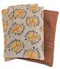 Soft Baby Burp Cloth, 4-Pack - Assorted Prints