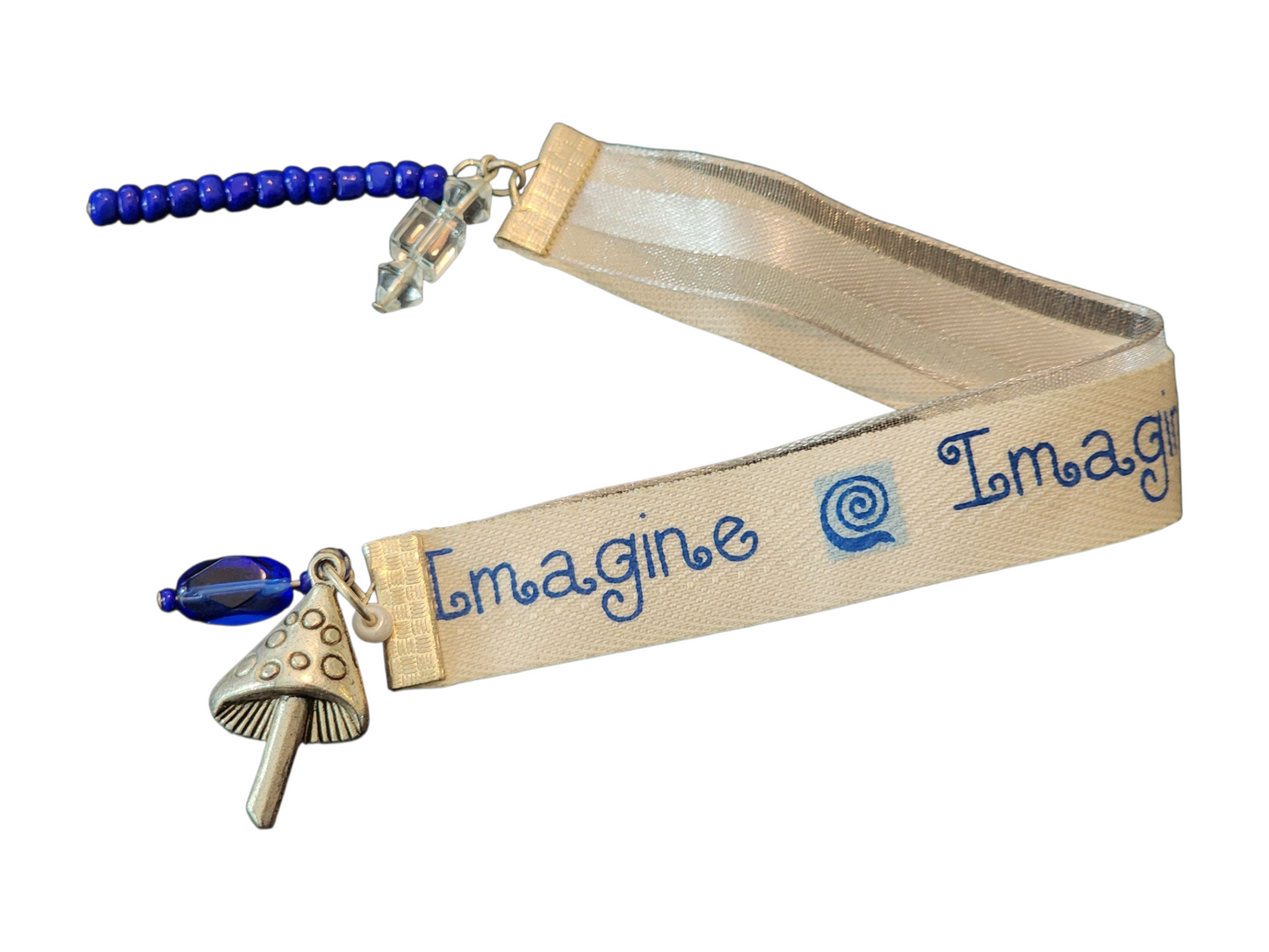 Handmade Bookmark with Charms, Assorted Colors & Designs