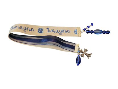 Handmade Bookmark with Charms, Assorted Colors & Designs