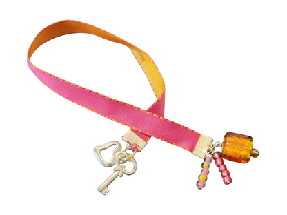 Handmade Bookmark with Charms, Assorted Colors & Designs